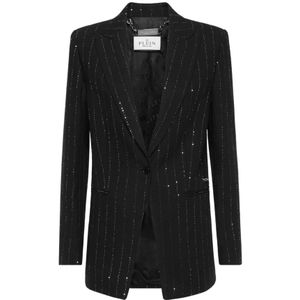 Philipp Plein, Dames, Jassen, Zwart, Maat: XS