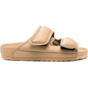 Birkenstock, Dames, Schoenen, Bruin, Maat: 38 EU Leer,