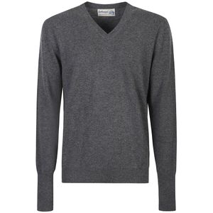 Ballantyne, Heren, Truien, Grijs, Maat: M Kasjmier,