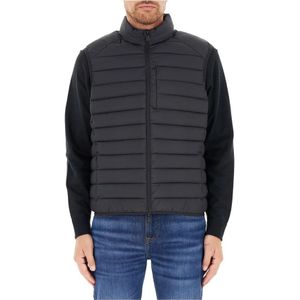 Save The Duck, Heren, Jassen, Zwart, Maat: L Leer,