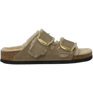 Birkenstock, Heren, Schoenen, Bruin, Maat: 37 EU Leer,