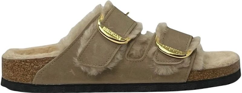 Birkenstock, Heren, Schoenen, Bruin, Maat: 37 EU Leer,