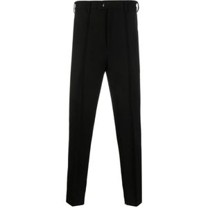 Prada Zwarte Broek met Zijzakken , Black , Heren , Maat: L