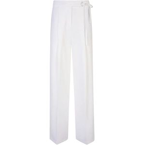 Eleventy, Dames, Broeken, Wit, Maat: 2XS Zijde,