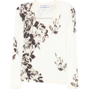 Blugirl, Dames, Sweatshirts & Hoodies, Beige, Maat: M