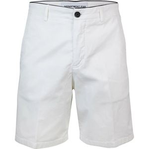 Department Five, Heren, Korte broeken, Wit, Maat: W33 Katoen,