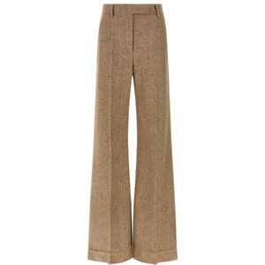 Valentino Garavani, Dames, Broeken, Beige, Maat: XS