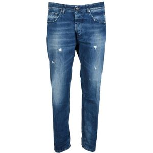 Dondup, Heren, Jeans, Blauw, Maat: W29 Katoen,