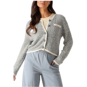 Gestuz, Dames, Truien, Blauw, Maat: M Acryl,