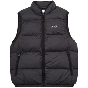 Les Deux, Heren, Jassen, Zwart, Maat: S Poliester,