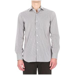 Barba, Heren, Overhemden, Veelkleurig, Maat: M Katoen,