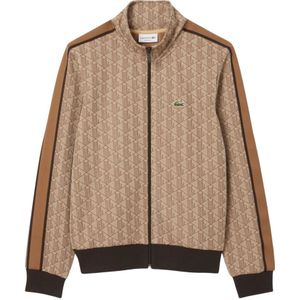 Lacoste, Heren, Sweatshirts & Hoodies, Beige, Maat: XL Katoen,