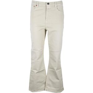 Closed, Dames, Jeans, Beige, Maat: W31 Katoen,