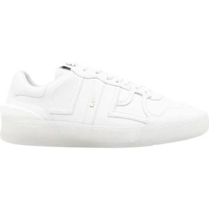 Lanvin Witleren Kleisneakers , White , Dames , Maat: 37 EU