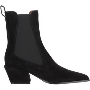 Paris Texas - Chelsea Boots - Zwart - Suède - Dames