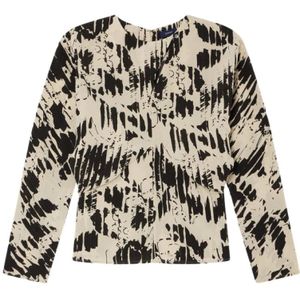 Soeur, Dames, Blouses & Shirts, Geel, Maat: M Zijde,