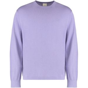 Calvin Klein, Heren, Truien, Paars, Maat: L Wol,