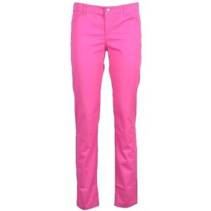 Emporio Armani, Dames, Broeken, Roze, Maat: W26 Katoen,