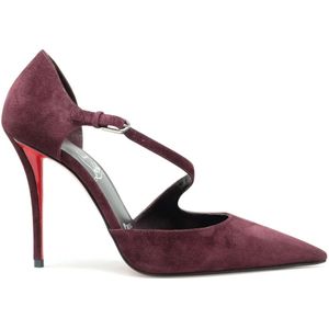 Christian Louboutin, Dames, Schoenen, Rood, Maat: 36 EU Leer,