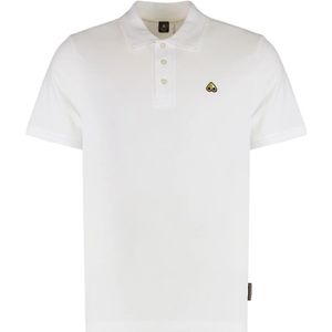 Moose Knuckles, Heren, Tops, Wit, Maat: M Katoen,