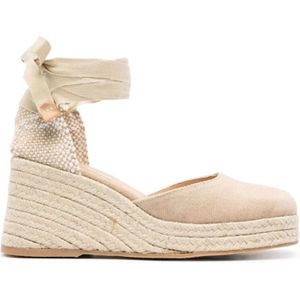 Castañer, Dames, Schoenen, Beige, Maat: 39 EU