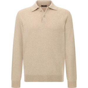 Boggi Milano, Heren, Truien, Beige, Maat: S Kasjmier,