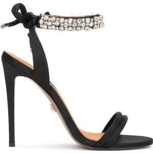 Kazar - Hoge Hak Sandalen - Zwart - Leer