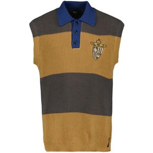 Fendi, Heren, Truien, Bruin, Maat: M