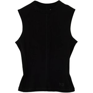 Adidas, Dames, Tops, Zwart, Maat: XS Katoen,