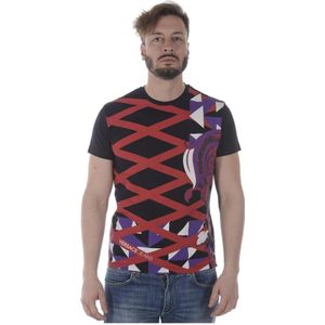 Versace Jeans Couture, Heren, Tops, Veelkleurig, Maat: M
