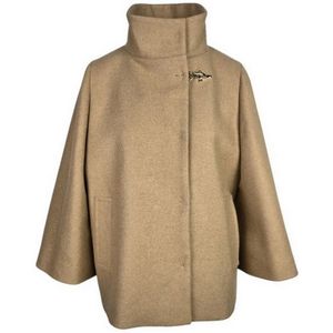 Fay, Dames, Mantels, Bruin, Maat: XL Wol,