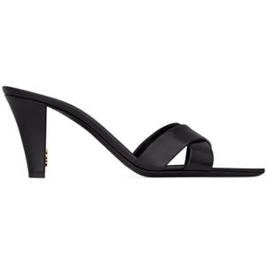 Saint Laurent, Dames, Schoenen, Zwart, Maat: 37 EU Leer,