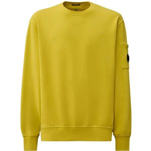 C.p. Company, Heren, Sweatshirts & Hoodies, Groen, Maat: M Katoen,