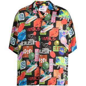 Ambush, Heren, Overhemden, Veelkleurig, Maat: S