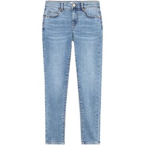 Oltre, Dames, Jeans, Blauw, Maat: S Katoen,