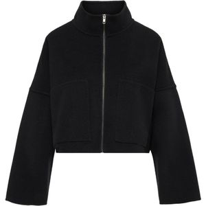 Drykorn - Elstow Jacket - Tussenjas - Zwart - Dames - Wol