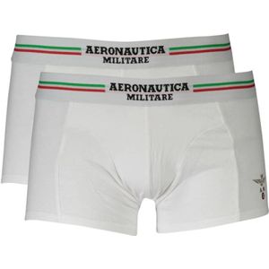 Aeronautica Militare, Heren, Ondergoed, Wit, Maat: XL Katoen,