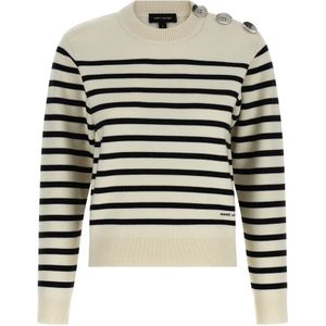 Marc Jacobs, Dames, Truien, Veelkleurig, Maat: L Wol,