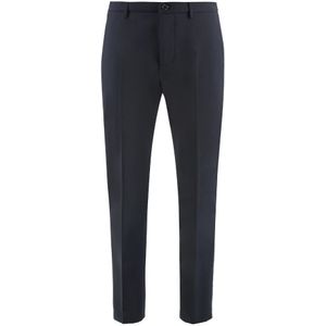 Department Five, Heren, Broeken, Blauw, Maat: W36 Wol,