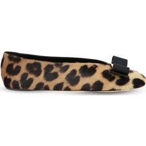 Ferragamo, Dames, Schoenen, Bruin, Maat: 35 1/2 EU Leer,