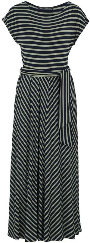 Betty Barclay - Gestreepte Jersey Jurk - Blauw - Dames