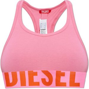 Diesel, Dames, Sport, Roze, Maat: 2XS Katoen,