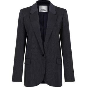 Isabel Marant, Dames, Jassen, Zwart, Maat: 2XS Wol,