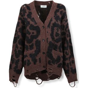 Laneus, Dames, Truien, Veelkleurig, Maat: 2XS