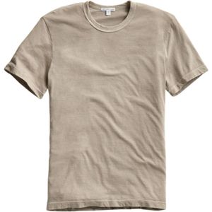 James Perse, Heren, Tops, Grijs, Maat: S Katoen,