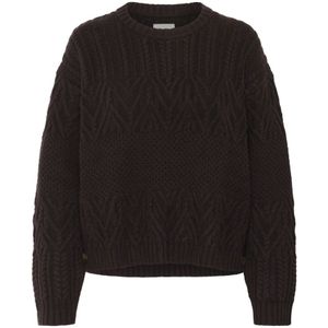 Part Two, Dames, Truien, Bruin, Maat: XL Wol,