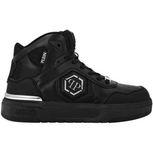 Philipp Plein, unisex, Schoenen, Zwart, Maat: 41 EU Leer,