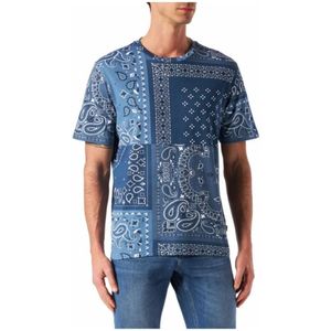 Hugo, Heren, Tops, Blauw, Maat: XL Jersey,