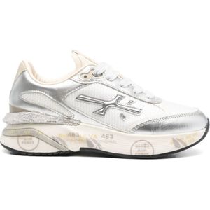 Premiata Zilveren Sneakers Damesschoenen Aw24 , Gray , Dames , Maat: 39 EU