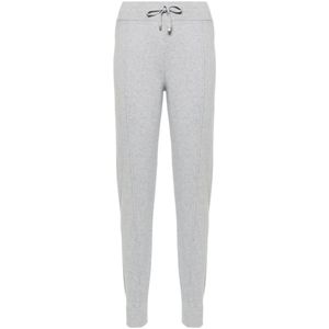 Eleventy, Dames, Broeken, Grijs, Maat: S Wol,